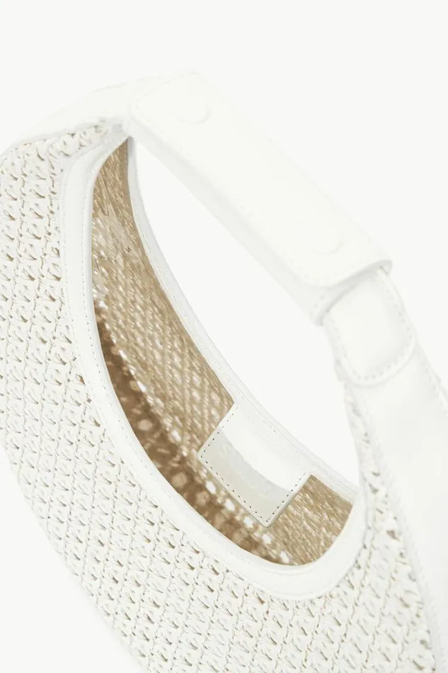 STAUD Shoulder MOON WOVEN BAG Paper 8211 Women
