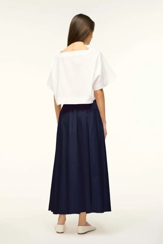 STAUD Skirts EDEN SKIRT Navy 8211 Women STAUD Skirts EDEN SKIRT Navy 8211 Women