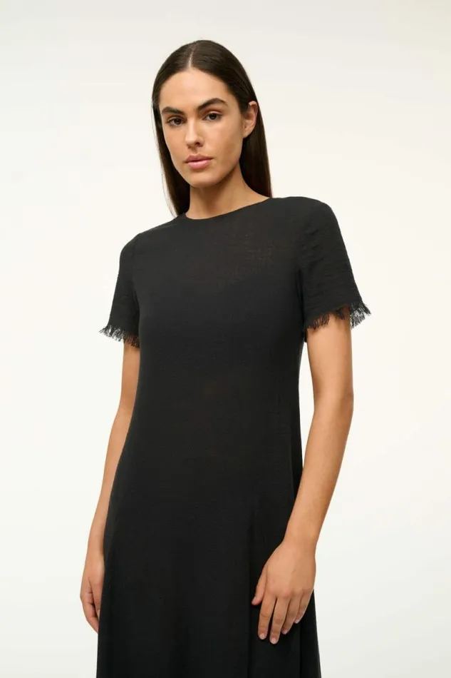 STAUD Swim LE HAVRE COVERUP DRESS Black 8211 Women STAUD Swim LE HAVRE COVERUP DRESS Black 8211 Women