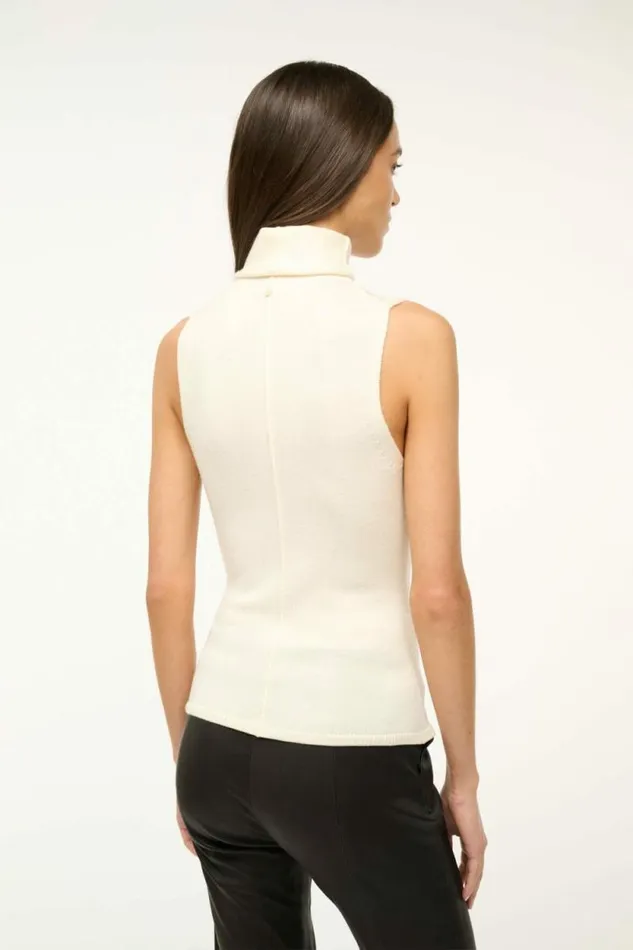 STAUD Tops CANAL TOP Ivory 8211 Women