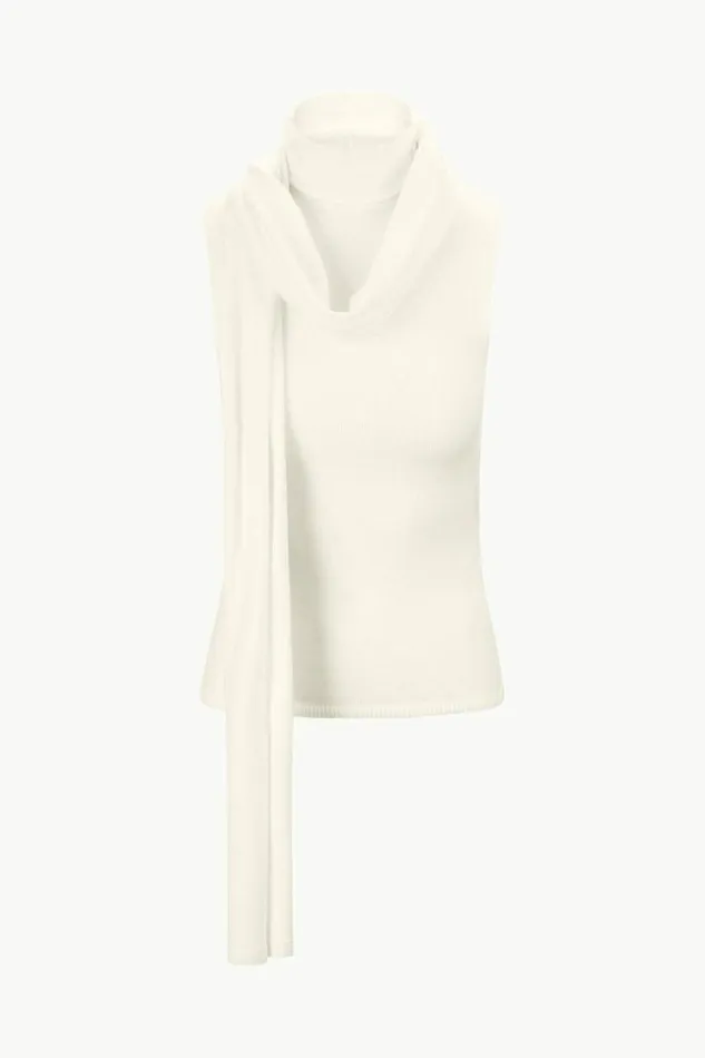STAUD Tops CANAL TOP Ivory 8211 Women