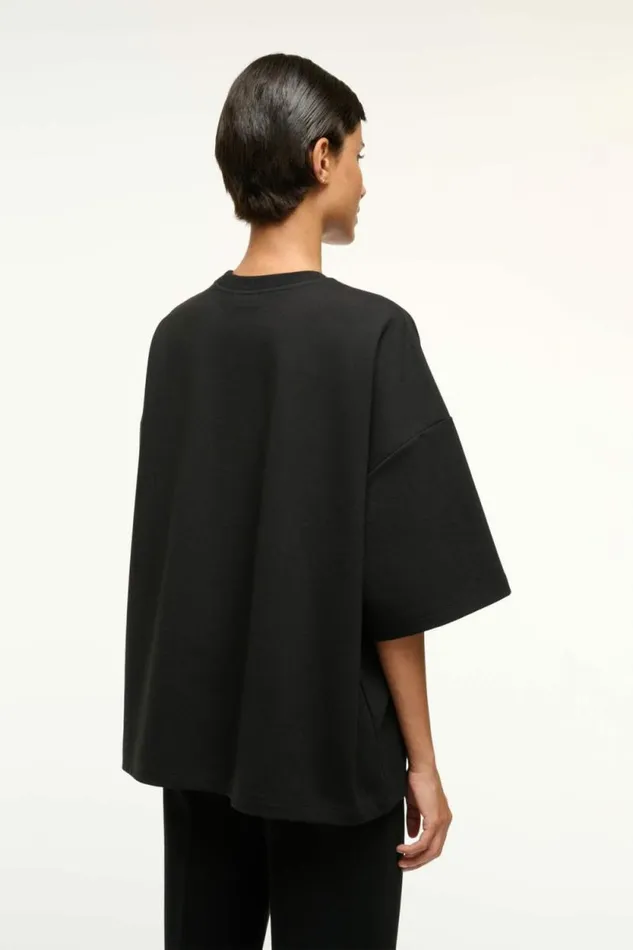 STAUD Tops CAPSULE TOP Black 8211 Women STAUD Tops CAPSULE TOP Black 8211 Women