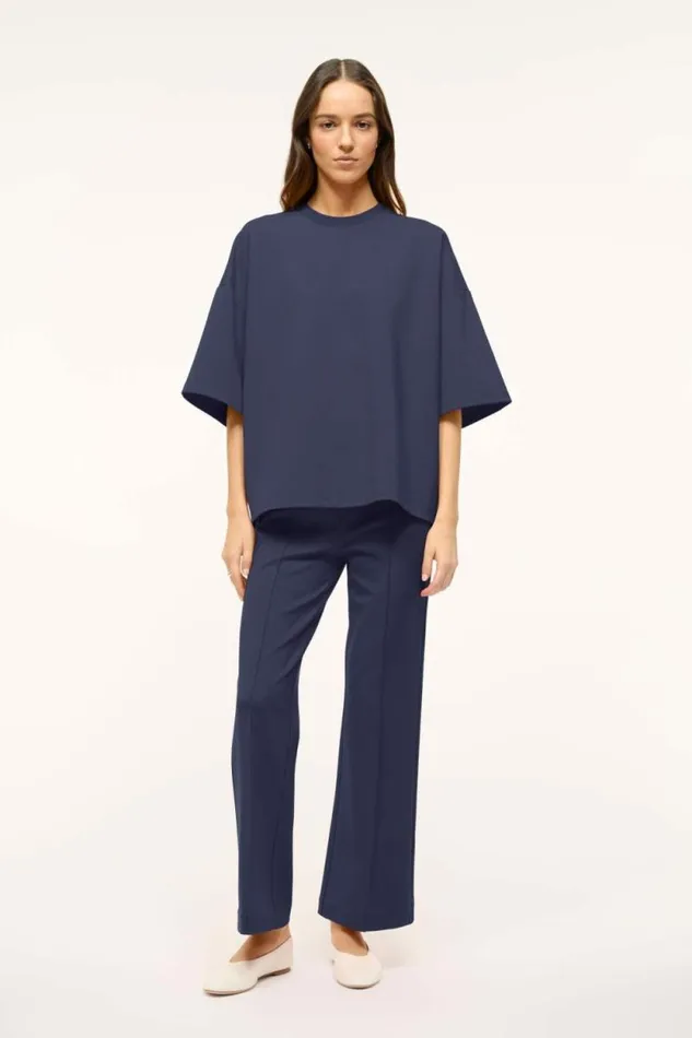 STAUD Tops CAPSULE TOP Navy 8211 Women STAUD Tops CAPSULE TOP Navy 8211 Women