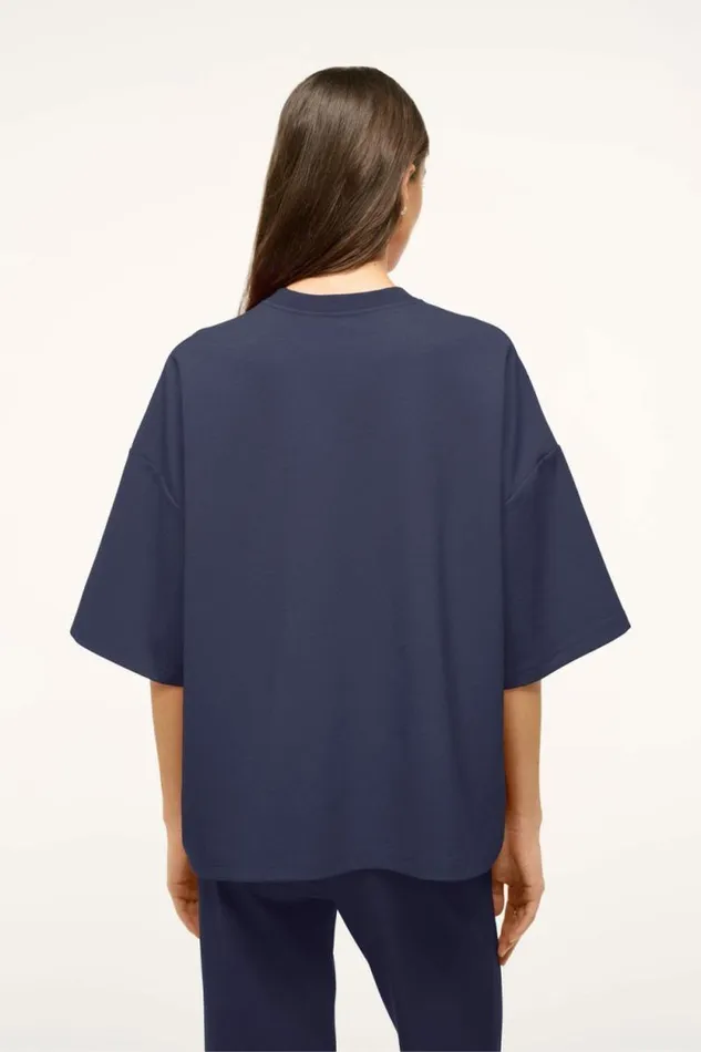 STAUD Tops CAPSULE TOP Navy 8211 Women STAUD Tops CAPSULE TOP Navy 8211 Women