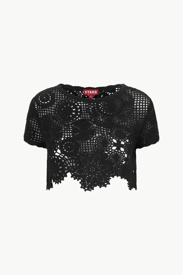 STAUD Tops STARLIGHT TOP Black 8211 Women STAUD Tops STARLIGHT TOP Black 8211 Women