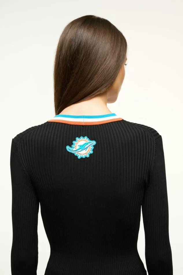 STAUD Tops THE NFL CARGO SWEATER Dolphins 8211 Women