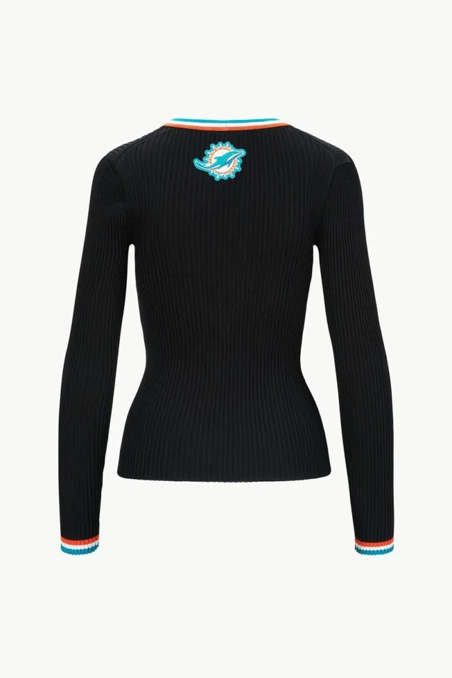 STAUD Tops THE NFL CARGO SWEATER Dolphins 8211 Women