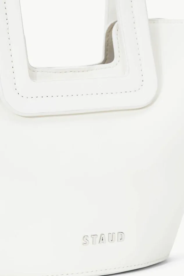 STAUD Totes SHIRLEY MINI BUCKET BAG Paper 8211 Women STAUD Totes SHIRLEY MINI BUCKET BAG Paper 8211 Women