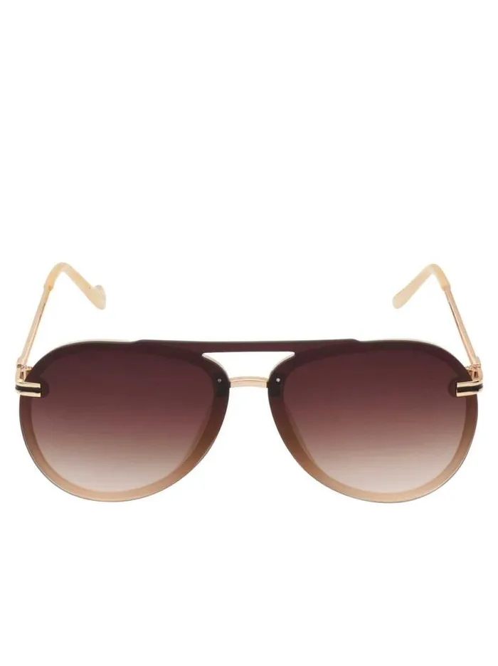 Sunglasses Accessories Jessica Simpson Metal Aviator Sunglasses In Nude