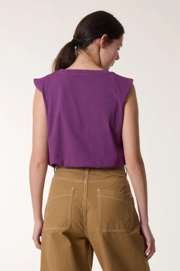 TShirts and Tops Women Leon and Harper Dode Ideas Tank Top Purple