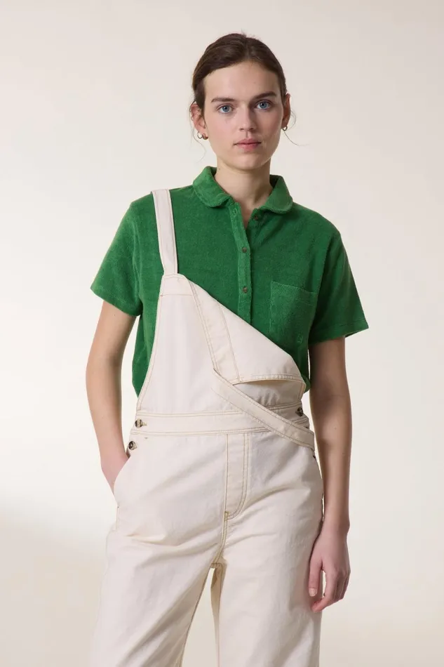 TShirts and Tops Women Leon and Harper Trish Plain Tshirt Green
