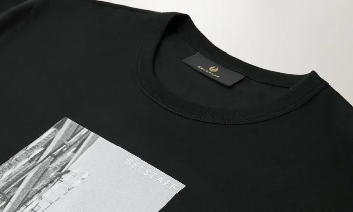 TShirts Men Belstaff Factory TShirt Black