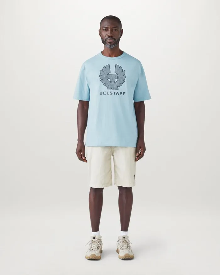 TShirts Men Belstaff Hex Phoenix TShirt Skyline Blue TShirts Men Belstaff Hex Phoenix TShirt Skyline Blue