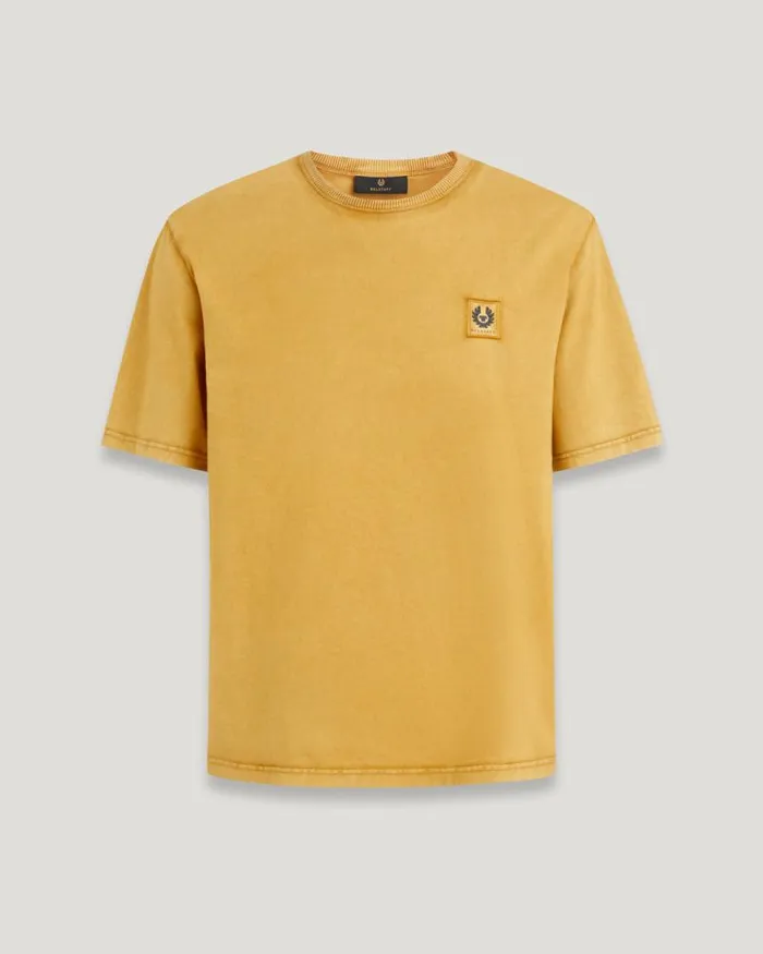 TShirts Men Belstaff Hockley TShirt Glaze Yellow