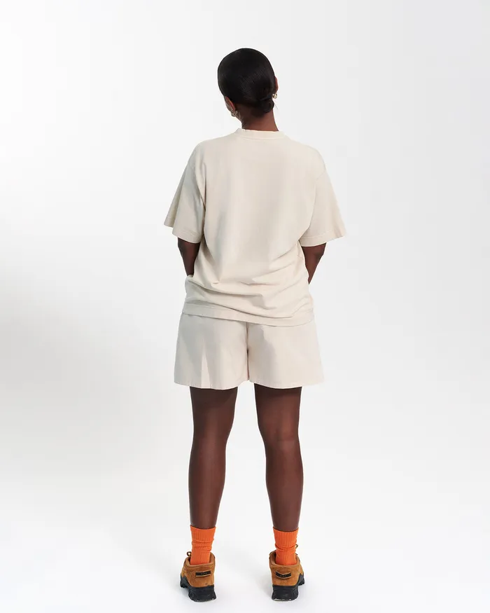 TShirts Oversized Organic TShirt 8211 Ivory White Colorfulstandard Women