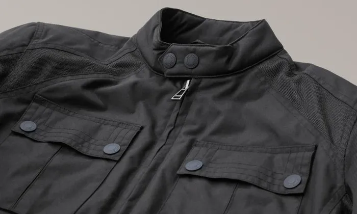 Textile Motorcycle Jackets Men Belstaff Temple Motorcycle Jacket Black Textile Motorcycle Jackets Men Belstaff Temple Motorcycle Jacket Black