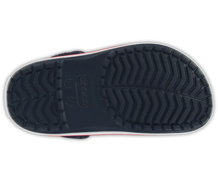 Toddler Crocband Clog Navy Red Kids Crocs Clogs