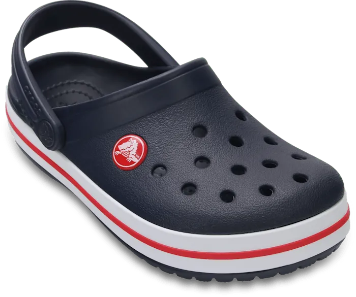 Toddler Crocband Clog Navy Red Kids Crocs Clogs