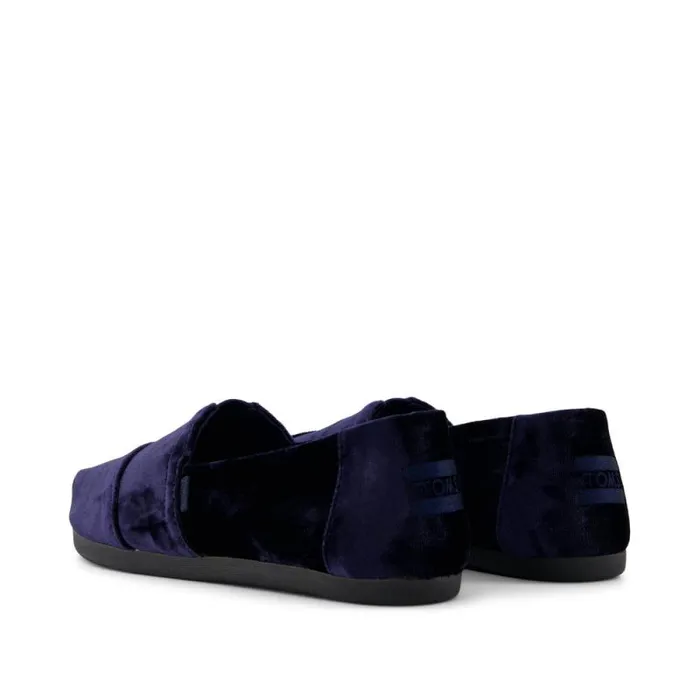 Toms Alpargatas Alpargata Cloudbound Navy Crushed Velvet 8211 Women Toms Alpargatas Alpargata Cloudbound Navy Crushed Velvet 8211 Women