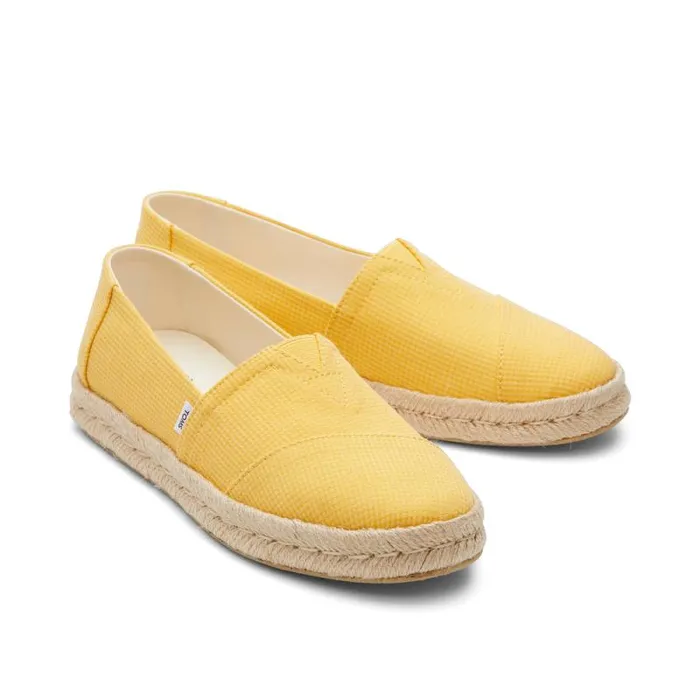 Toms Alpargatas Alpargata Rope 20 Espadrille Pineapple Yellow 8211 Women Toms Alpargatas Alpargata Rope 20 Espadrille Pineapple Yellow 8211 Women