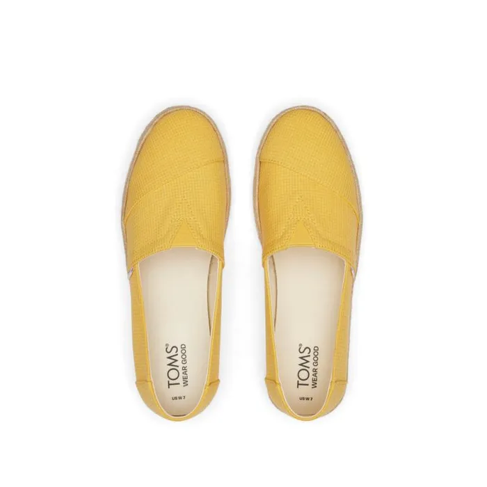 Toms Alpargatas Alpargata Rope 20 Espadrille Pineapple Yellow 8211 Women Toms Alpargatas Alpargata Rope 20 Espadrille Pineapple Yellow 8211 Women