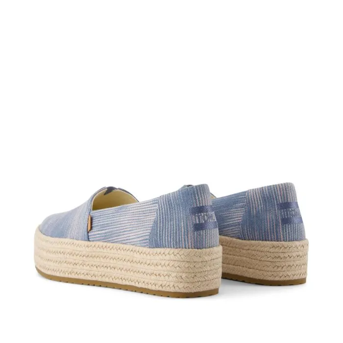 Toms Alpargatas Valencia Platform Espadrille Pastel Blue Novelty Denim 8211 Women Toms Alpargatas Valencia Platform Espadrille Pastel Blue Novelty Denim 8211 Women