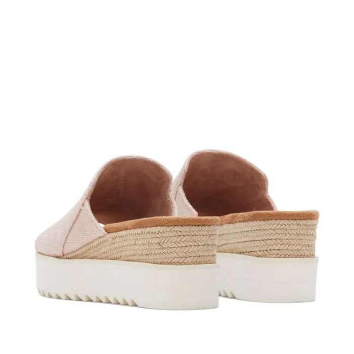 Toms Espadrilles Diana Mule Wedge Sandal Ballet Pink 8211 Women Toms Espadrilles Diana Mule Wedge Sandal Ballet Pink 8211 Women