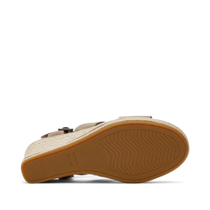 Toms Espadrilles Madelyn Wedge Sandal Suede Dune 8211 Women Toms Espadrilles Madelyn Wedge Sandal Suede Dune 8211 Women