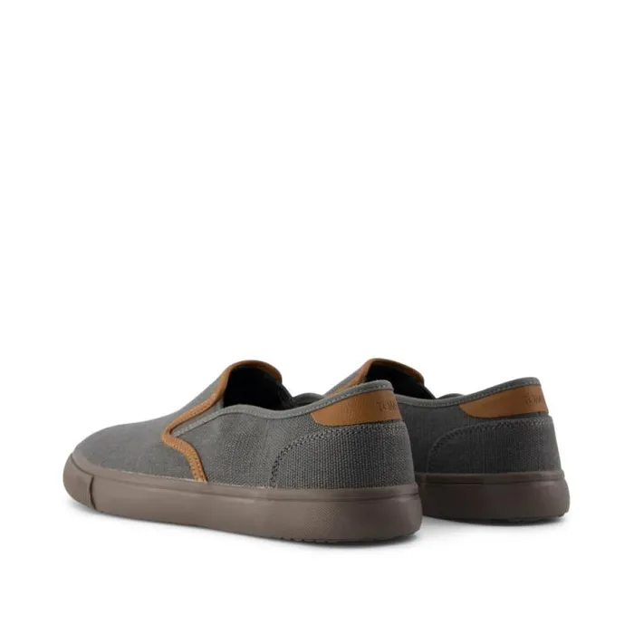 Toms Slip Ons Baja Slip On Sneaker Dark Grey Heritage Canvas 8211 Men Toms Slip Ons Baja Slip On Sneaker Dark Grey Heritage Canvas 8211 Men
