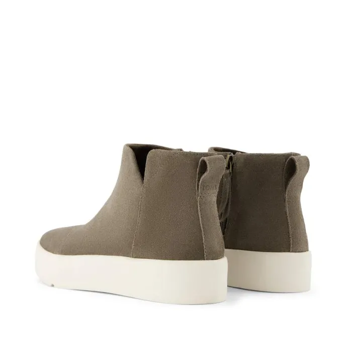Toms Slip Ons Verona Mid Platform Sneaker Canteen Suede 8211 Women Toms Slip Ons Verona Mid Platform Sneaker Canteen Suede 8211 Women