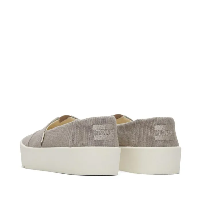 Toms Sneakers Verona Slip On Sneaker Light Grey 8211 Women