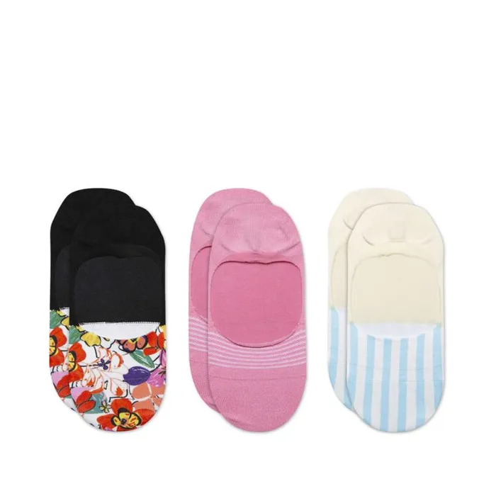 Toms Socks Classic No Show Socks 3 Pack Floral Summer 8211 Gear