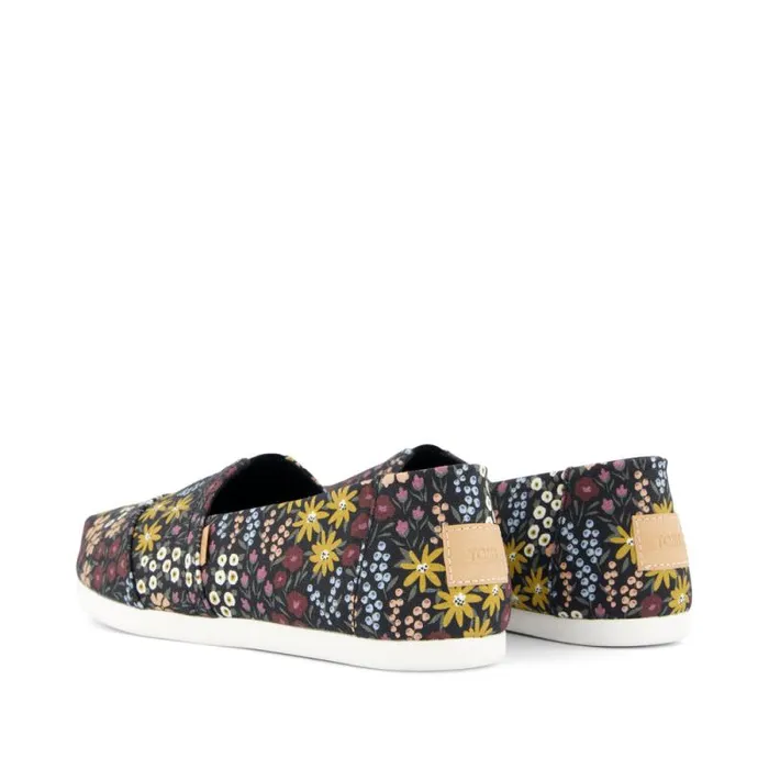 Toms TOMS Classics Alpargata Cloudbound Black Wildflowers 8211 Women