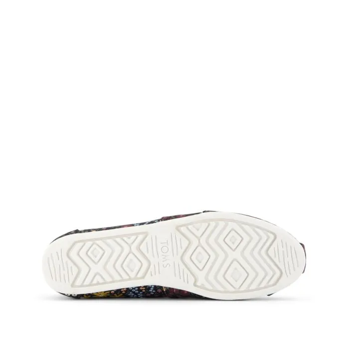 Toms TOMS Classics Alpargata Cloudbound Black Wildflowers 8211 Women