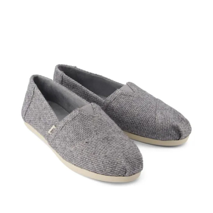 Toms TOMS Classics Alpargata Cloudbound Grey Sparkle Knit 8211 Women