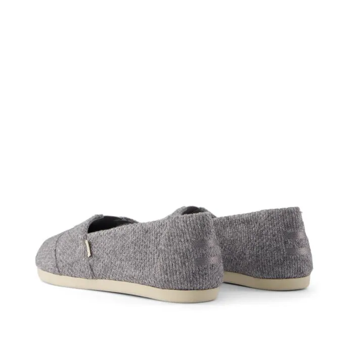 Toms TOMS Classics Alpargata Cloudbound Grey Sparkle Knit 8211 Women