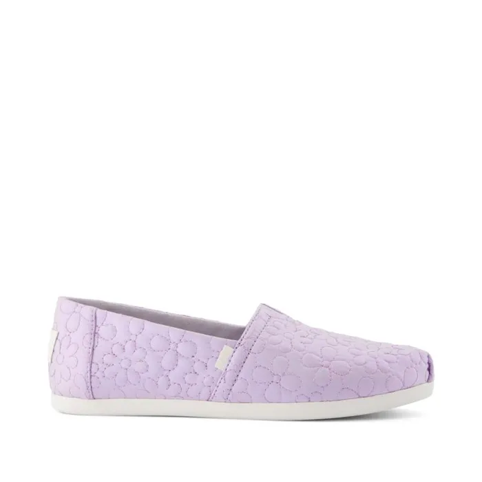 Toms TOMS Classics Alpargata Cloudbound Purple Iridescent Quilted Daisies 8211 Women