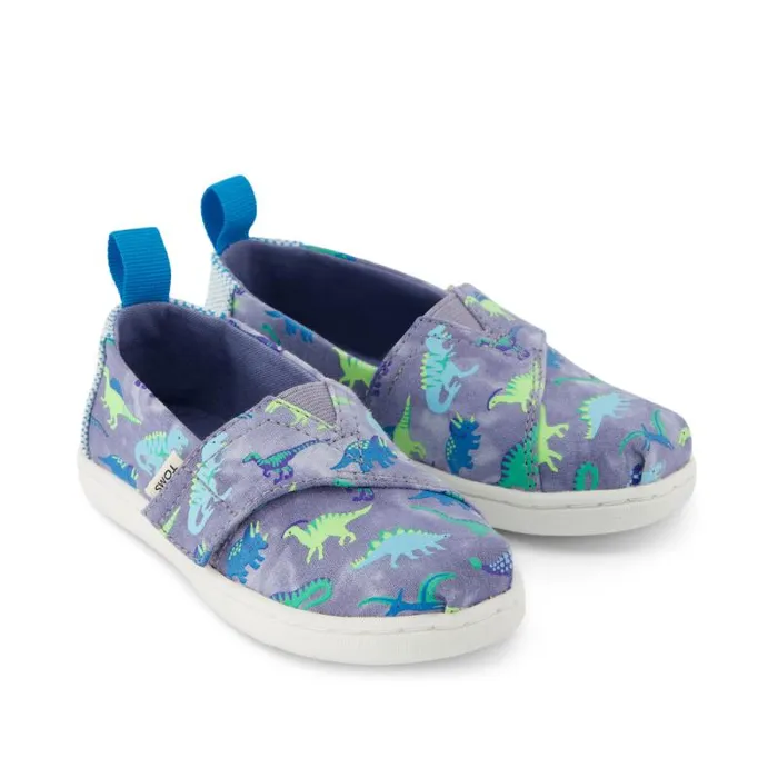 Toms TOMS Classics Alpargata Toddler Shoe Dino Print 8211 KidsWomen
