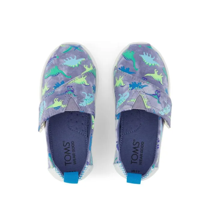 Toms TOMS Classics Alpargata Toddler Shoe Dino Print 8211 KidsWomen Toms TOMS Classics Alpargata Toddler Shoe Dino Print 8211 KidsWomen