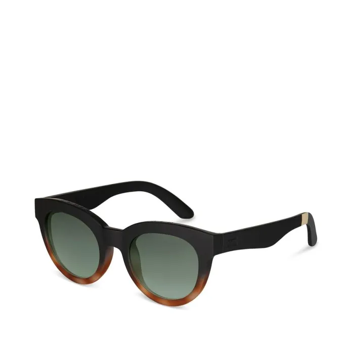 Toms Traveler Collection Florentin Traveler Sunglasses Matte Black glass Bottle Green 8211 Gear