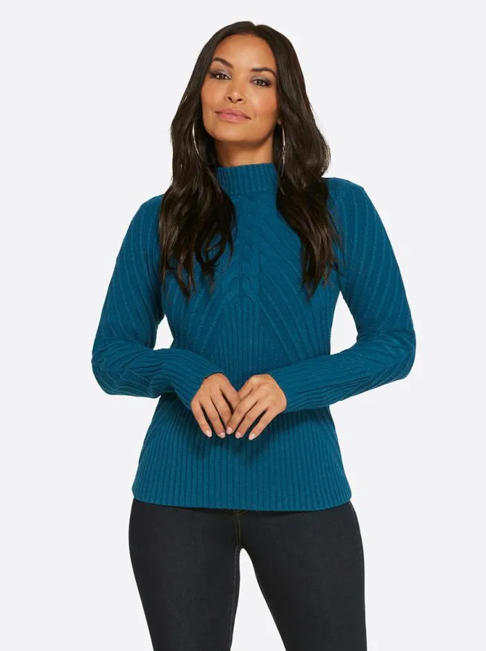 Tops Clothing Jessica Simpson Adena Sweater In Corsair