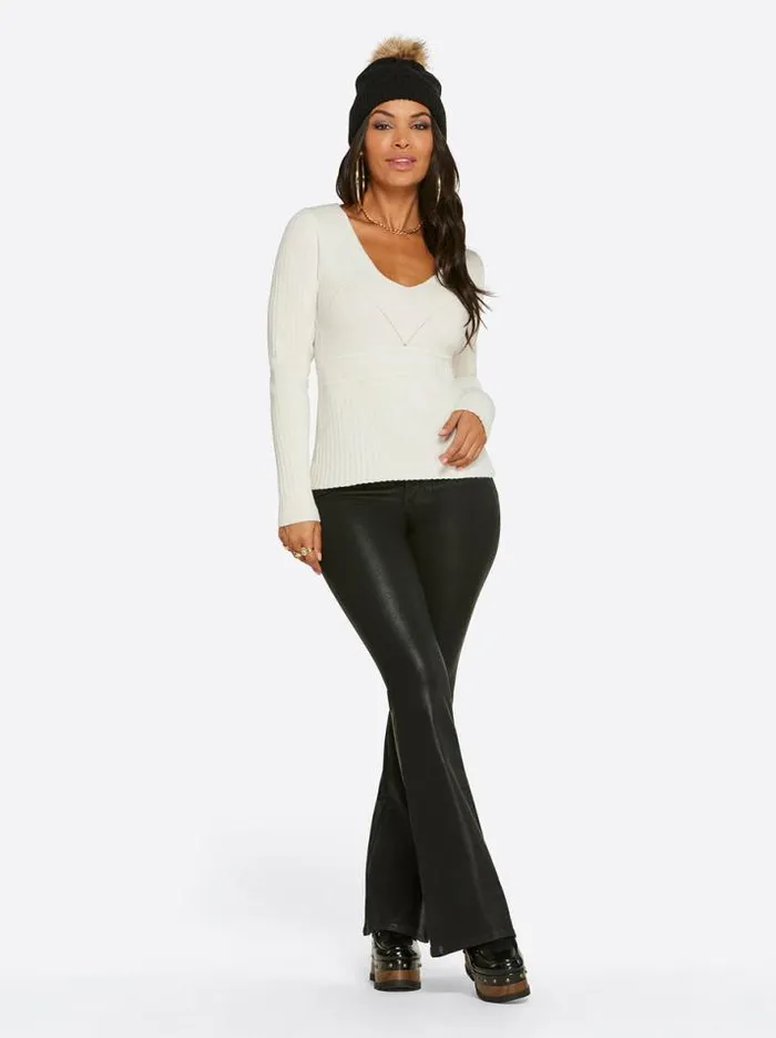 Tops Clothing Jessica Simpson Adrielle Sweater In Gardenia