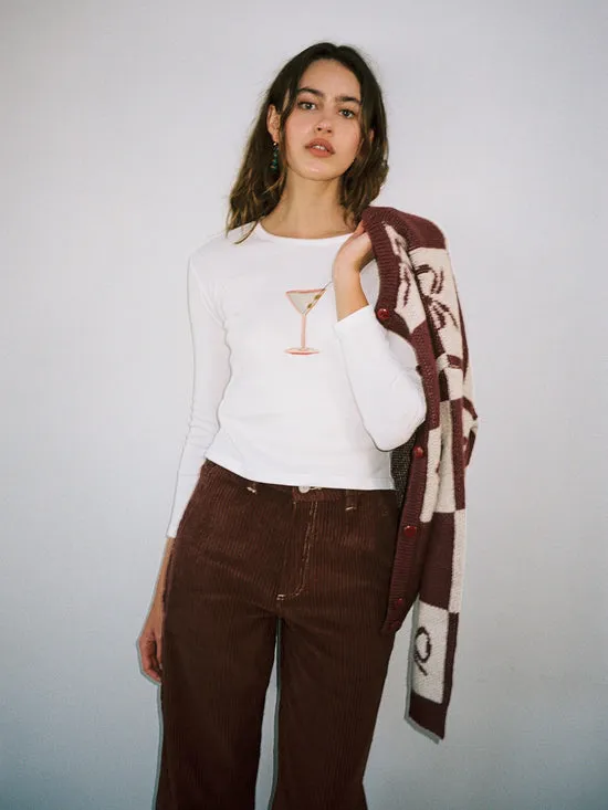 Tops Dana Long Sleeve Tee Martini Lisa Says Gah Women