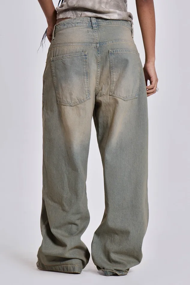 Tops Jaded London Women Shop Light Wash Colossus Jeans