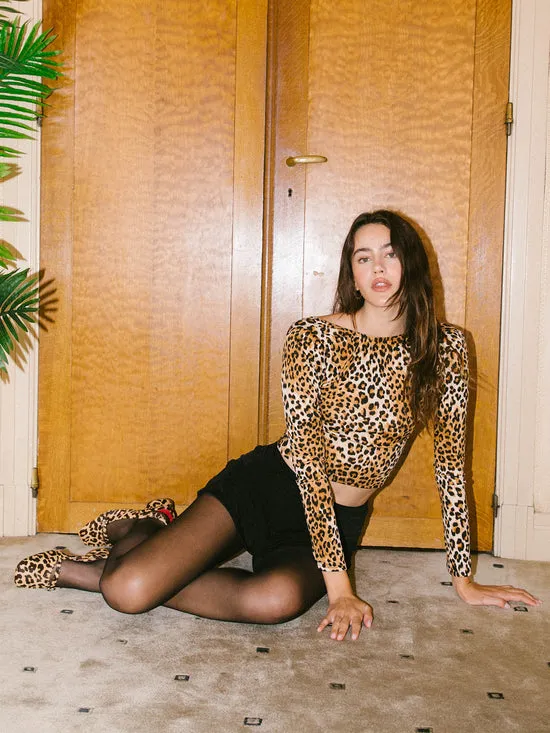 Tops Lisa Says Gah Women Rowan Top Leopard