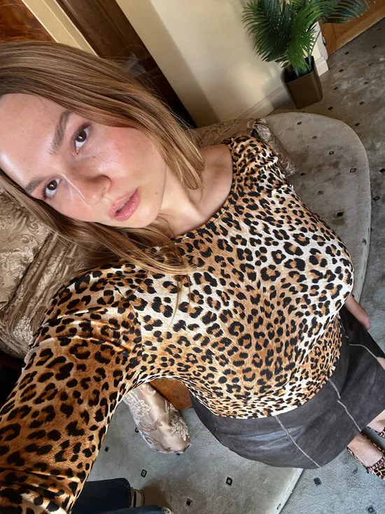 Tops Lisa Says Gah Women Rowan Top Leopard