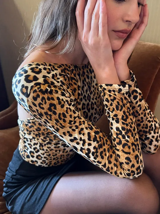 Tops Lisa Says Gah Women Rowan Top Leopard