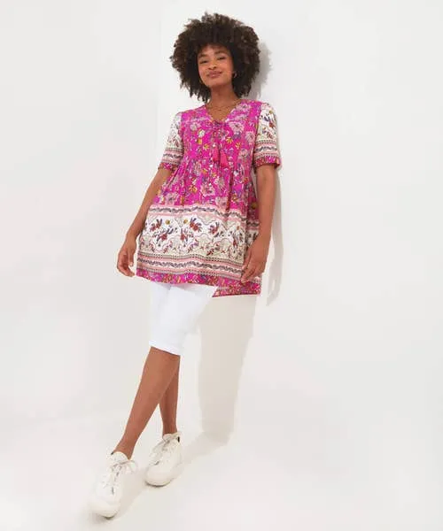 Tops Tunics and Blouses Joebrowns Apparel Heidi Pink Printed Tunic Pink Tops Tunics and Blouses Joebrowns Apparel Heidi Pink Printed Tunic Pink