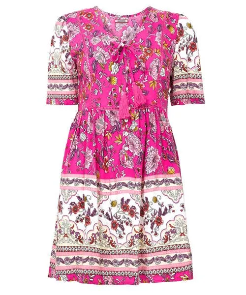 Tops Tunics and Blouses Joebrowns Apparel Heidi Pink Printed Tunic Pink Tops Tunics and Blouses Joebrowns Apparel Heidi Pink Printed Tunic Pink