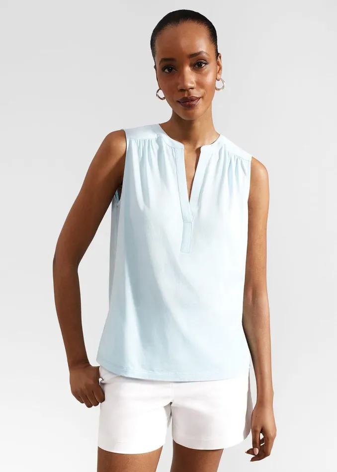 Tops Women HOBBS Nadine Top Mineral Blue